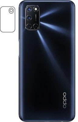 M A ZONE Back Camera Lens Glass Protector for OPPO A52(Pack of: 1)