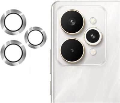 Besmon Back Camera Lens Ring Guard Protector for realme 15 Pro 5G Back Camera Lens Ring Guard Protector Frame Glass Silver(Pack of: 1)