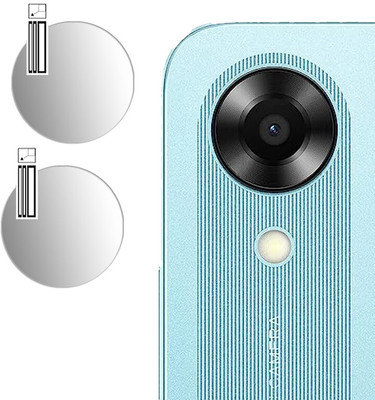 DOUMOF Back Camera Lens Glass Protector for Oppo A17k MOBILE(Pack of: 2)