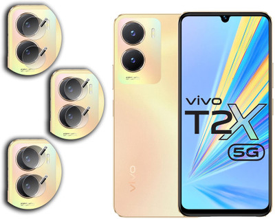 EZGER Back Camera Lens Glass Protector for vivo T2x 5G(Pack of: 3)
