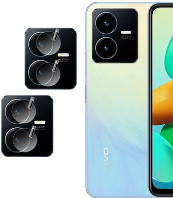 EZGER Back Camera Lens Glass Protector for Vivo Y23(Pack of: 2)