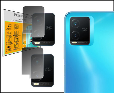 Hideous Back Camera Lens Glass Protector for Vivo T1X(Pack of: 2)