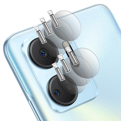 HIRDESH Back Camera Lens Glass Protector for HONOR X7a(Pack of: 3)