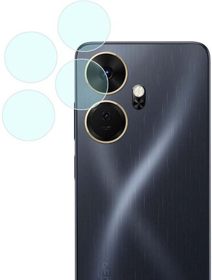 MOKPLZ Back Camera Lens Glass Protector for ITEL P55+ 4G(Pack of: 2)