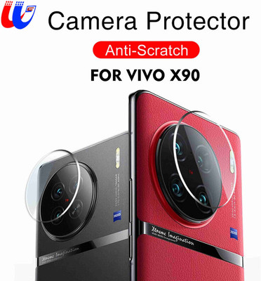 KANCHA Back Camera Lens Glass Protector for VIVO X90(Pack of: 2)