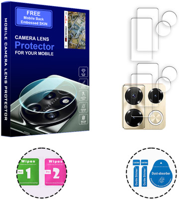 ARBAN Back Camera Lens Glass Protector for Infinix Note 40 Pro Plus 5G (FREE 1 MOBILE EMBOSSED SKIN) CAMERA LENS PROTECTOR(Pack of: 4)