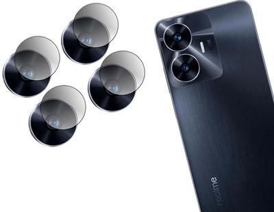 TWUAOP Back Camera Lens Glass Protector for REALME C55 MOBILE(Pack of: 2)