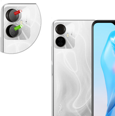 DAFFIN Back Camera Lens Glass Protector for itel S18 Pro(Pack of: 1)