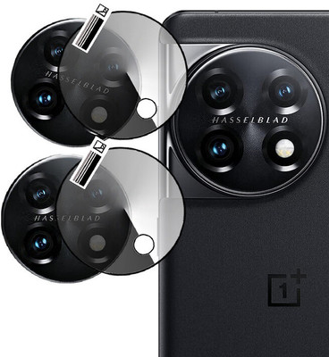 DAFFIN Front Camera Lens Glass Protector for OnePlus 11 5G(Pack of: 2)