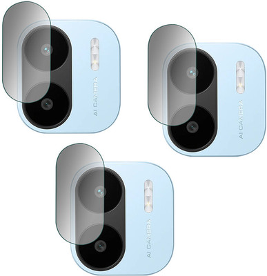HIRDESH Back Camera Lens Glass Protector for Redmi A2 PLUS(Pack of: 3)