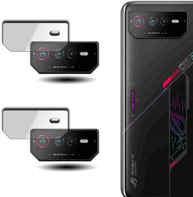 KHE Back Camera Lens Glass Protector for ASUS Rog Phone 6(Pack of: 2)