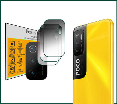 Ychroze Back Camera Lens Glass Protector for POCO M3 Pro 5G(Pack of: 3)