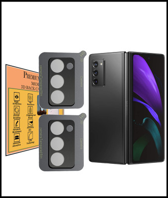 HIRDESH Back Camera Lens Glass Protector for Samsung Galaxy Z Fold 2(Pack of: 2)