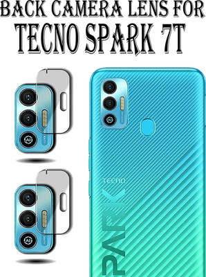 EJZATEX Back Camera Lens Glass Protector for TECNO SPARK 7T(Pack of: 2)