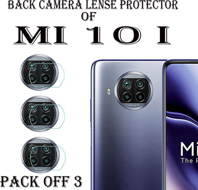 ejzatex Back Camera Lens Glass Protector for Mi 10i(Pack of: 3)