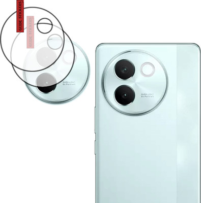 EJZATEX Back Camera Lens Glass Protector for VIVO V30E 5G, BACK CAMERA LENS PROTECTOR(Pack of: 2)