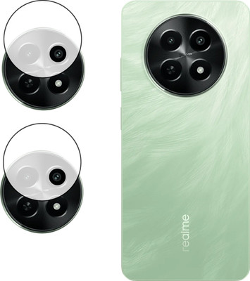 Ejzatex Back Camera Lens Glass Protector for REALME C65 5G, BACK CAMERA LENS PROTECTOR(Pack of: 2)