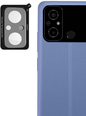 YCHROZE Back Camera Lens Glass Protector for POCO C55(Pack of: 1)