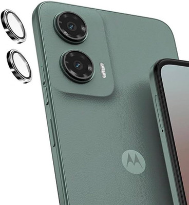 KHR Back Camera Lens Ring Guard Protector, Camera Lens Glass Protector for Motorola G35 Alloy Ring, Edge to Edge Coverage and Easy Installation(Pack of: 2)