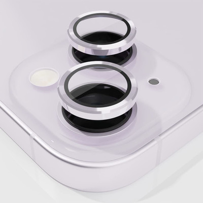 TOTEM Back Camera Lens Glass Protector for Apple iPhone 14 Plus(Pack of: 2)