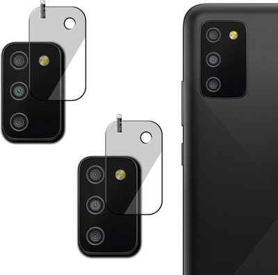 Mobtek Back Camera Lens Glass Protector for Samsung A02s(Pack of: 2)