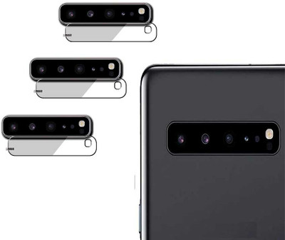 LIGHTWINGS Back Camera Lens Glass Protector for Samsung Galaxy S10 5G(Pack of: 3)