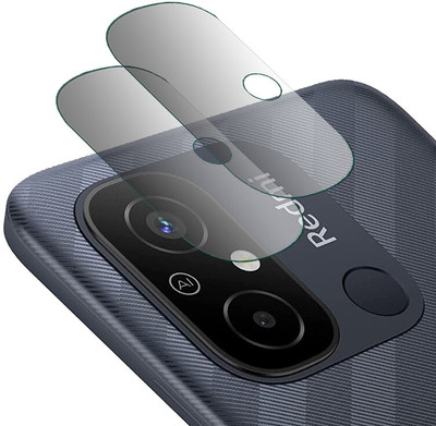 DOUMOF Back Camera Lens Glass Protector for Redmi 12C.(Pack of: 2)