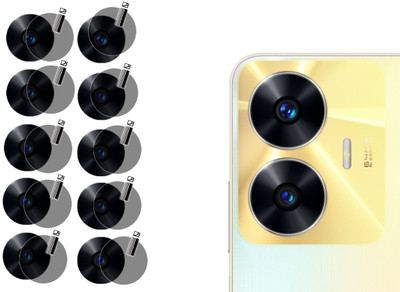 EZGER Back Camera Lens Glass Protector for Realme C55(Pack of: 5)
