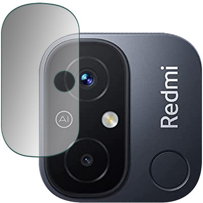 DOUMOF Back Camera Lens Glass Protector for Redmi 12C.(Pack of: 1)