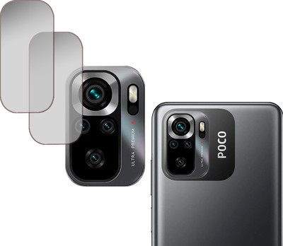 EJZATI Back Camera Lens Glass Protector for POCO M5s(Pack of: 2)
