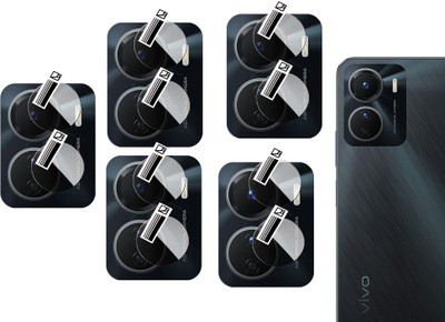 Hideous Back Camera Lens Glass Protector for Vivo Y16(Pack of: 5)