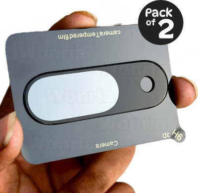 WonRia Back Camera Lens Glass Protector for Pixel 9 5G Camera Glass(Pack of: 2)