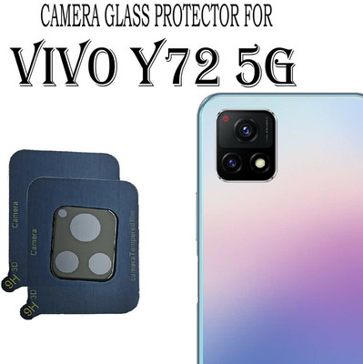 HIRDESH Back Camera Lens Glass Protector for Vivo Y72 5G(Pack of: 2)