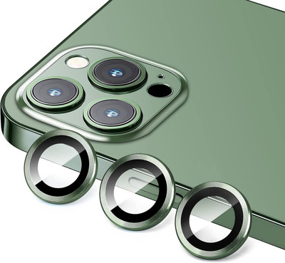 CHICCASA Back Camera Lens Glass Protector, Camera Lens Ring Guard Protector for iPhone 13 Pro Max(Pack of: 3)