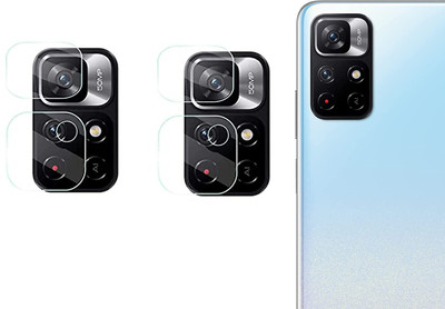 EJZATI Back Camera Lens Glass Protector for REDMI NOTE 11T 5G(Pack of: 2)