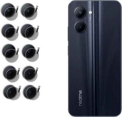 EZGER Back Camera Lens Glass Protector for realme C33(Pack of: 5)