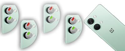 DAFFIN Back Camera Lens Glass Protector for OnePlus Nord 3 5G(Pack of: 3)