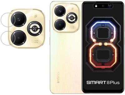 ISAAK Back Camera Lens Glass Protector for Infinix Smart 8 Plus(Pack of: 1)