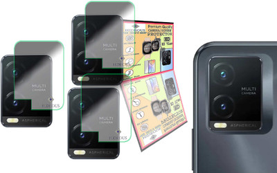 HIDEOUS Back Camera Lens Glass Protector for Vivo T1x(Pack of: 3)