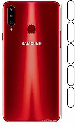 LIGHTWINGS Back Camera Lens Glass Protector for Samsung Galaxy A20s(Pack of: 5)