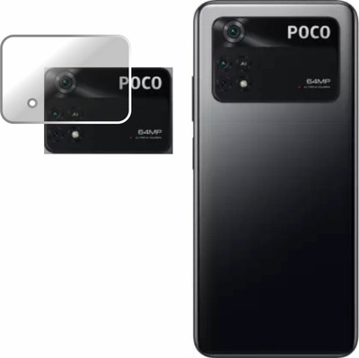 JSGROWITTECH Back Camera Lens Glass Protector for Poco M4 Pro 4G(Pack of: 1)