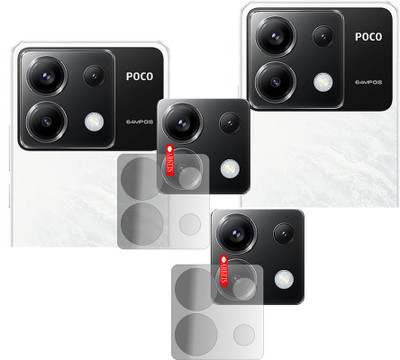 ARKEIS Camera Lens Protector for POCO X6 5G(Pack of 3)