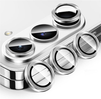 Casesily Back Camera Lens Ring Guard Protector for Samsung Galaxy Z Fold6 Silver(Pack of: 3)