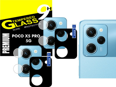 Olonga Back Camera Lens Glass Protector for POCO X5 PRO 5G(Pack of: 2)