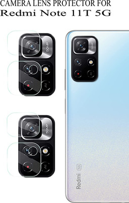 ejzatex Back Camera Lens Glass Protector for REDMI NOTE 11T 5G(Pack of: 2)