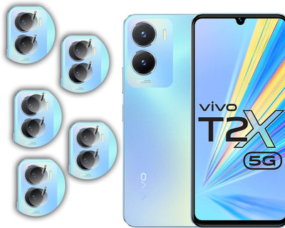 DAFFIN Back Camera Lens Glass Protector for vivo T2x 5G(Pack of: 5)
