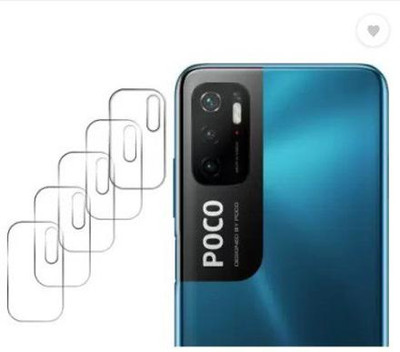 LIGHTWINGS Back Camera Lens Glass Protector for Camera Lens Protector for Xiaomi Poco M3 Pro 5G (Pack of 5)(Pack of: 5)