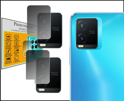 DAFFIN Back Camera Lens Glass Protector for Vivo T1X(Pack of: 2)