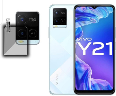 KHWABEEDA Back Camera Lens Glass Protector for VIVO Y21 CAMERA LENS(Pack of: 1)