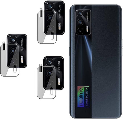 Aaruteck Back Camera Lens Glass Protector for Realme X7 Max Camera Lens Protector(Pack of: 3)